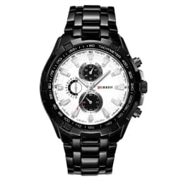 CURREN 8023 Quartz Watch Men Waterproof Sport Military Watches Mens Business Stainless Steel Wristwatch Male Clock reloj hombre