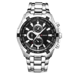 CURREN 8023 Quartz Watch Men Waterproof Sport Military Watches Mens Business Stainless Steel Wristwatch Male Clock reloj hombre