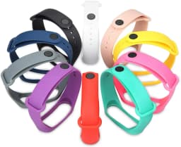 Silicone Strap For Xiaomi Mi Band 7 6 5 4 3 Bracelet Sports Watch Wristband Miband 7 6 5 Belt strap For mi band 3 4 5 6 7 Correa