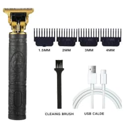 Electric Hair Clipper Professional USB Cordless Clipper Professional Beard Trimmer Haircut Grooming Kit Hair Cutting Machine