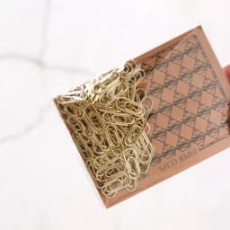 TUTU 50pcs /bag mini heart gold rose gold Color Clip Bookmark binder clip Office Accessories paper Clips Patchwork Clip H0481