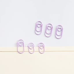 TUTU 50pcs /bag mini heart gold rose gold Color Clip Bookmark binder clip Office Accessories paper Clips Patchwork Clip H0481