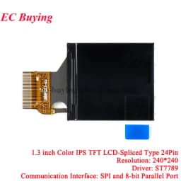 0.96" 0.96 1.14 1.3 1.44 1.8 Inch HD IPS TFT Display LCD Screen 1.29" OLED 128*128 135*240 80*160 ST7735 ST7789 CH1115 ST7735