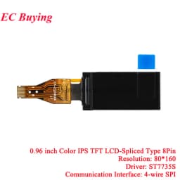 0.96" 0.96 1.14 1.3 1.44 1.8 Inch HD IPS TFT Display LCD Screen 1.29" OLED 128*128 135*240 80*160 ST7735 ST7789 CH1115 ST7735