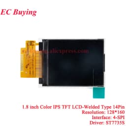 0.96" 0.96 1.14 1.3 1.44 1.8 Inch HD IPS TFT Display LCD Screen 1.29" OLED 128*128 135*240 80*160 ST7735 ST7789 CH1115 ST7735