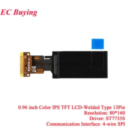 0.96" 0.96 1.14 1.3 1.44 1.8 Inch HD IPS TFT Display LCD Screen 1.29" OLED 128*128 135*240 80*160 ST7735 ST7789 CH1115 ST7735