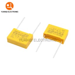 10PCS 275VAC Polypropylene Film X2 Series Capacitor 0.01UF - 2.2UF New 10nF 100nF 150nF 220nF 470nF 680nF 1uF 2.2uF 4.7uF