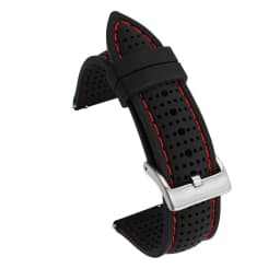 18mm 20mm 22mm 24mm Silicone Sport Strap Waterproof Rubber Men Replacement Band for Samsung S3 Huawei Watch GT2 46mm Amazfit GTR