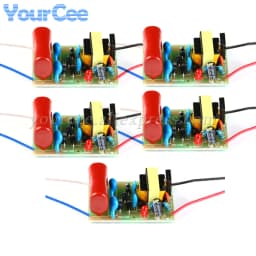 5pcs/1pc DC 3.7V to 1800V Booster Step Up Boost Board Arc Pulse DC Motor High Voltage Capacitor 3.7V to 5V Power Supply Module