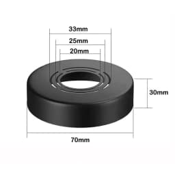 New Useful ABS Shower Kitchen Faucet Cover Adjustable Plating Faucet Decorative Cover Wall Flange Kitchen Tap Accessories Shower