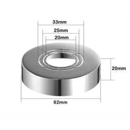 New Useful ABS Shower Kitchen Faucet Cover Adjustable Plating Faucet Decorative Cover Wall Flange Kitchen Tap Accessories Shower