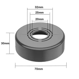 New Useful ABS Shower Kitchen Faucet Cover Adjustable Plating Faucet Decorative Cover Wall Flange Kitchen Tap Accessories Shower