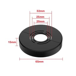 New Useful ABS Shower Kitchen Faucet Cover Adjustable Plating Faucet Decorative Cover Wall Flange Kitchen Tap Accessories Shower