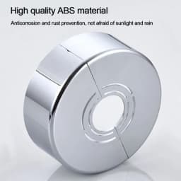 New Useful ABS Shower Kitchen Faucet Cover Adjustable Plating Faucet Decorative Cover Wall Flange Kitchen Tap Accessories Shower