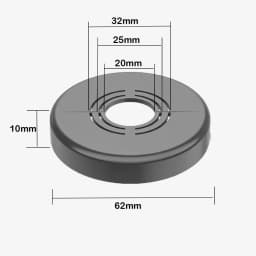 New Useful ABS Shower Kitchen Faucet Cover Adjustable Plating Faucet Decorative Cover Wall Flange Kitchen Tap Accessories Shower