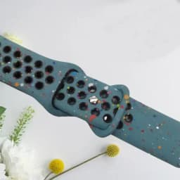 Original Silicone Watch Strap For Apple Ultra 2 49MM Sports Rubber Band For Iwatch 10 9 8 7 6 SE 4 3 2 45MM 44MM 42MM 41MM 46MM