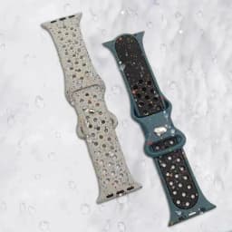 Original Silicone Watch Strap For Apple Ultra 2 49MM Sports Rubber Band For Iwatch 10 9 8 7 6 SE 4 3 2 45MM 44MM 42MM 41MM 46MM