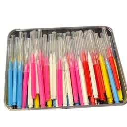 New 100Pcs/Box I-type Push Pull Interdental Brush 0.6-1.5Mm Cleaning Between Teeth Oral Care Orthodontic I Shape Tooth Floss