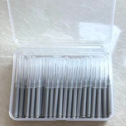 New 100Pcs/Box I-type Push Pull Interdental Brush 0.6-1.5Mm Cleaning Between Teeth Oral Care Orthodontic I Shape Tooth Floss