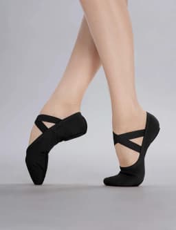 Women High Stretch Pro Ballet Shoes Ultralight Dance Shoes Soft Sole Ballet Flats Adult Snug Wear-resistant Non-slip Ballet Shoe