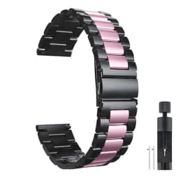 20mm 22mm Stainless Steel Strap for Samsung Galaxy Watch 7 6 5 4 5Pro 40/44mm 6 Classic 43mm 47mm Metal Band for Huawei GT6 4Pro