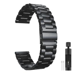 20mm 22mm Stainless Steel Strap for Samsung Galaxy Watch 7 6 5 4 5Pro 40/44mm 6 Classic 43mm 47mm Metal Band for Huawei GT6 4Pro