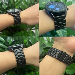 20mm 22mm Stainless Steel Strap for Samsung Galaxy Watch 7 6 5 4 5Pro 40/44mm 6 Classic 43mm 47mm Metal Band for Huawei GT6 4Pro