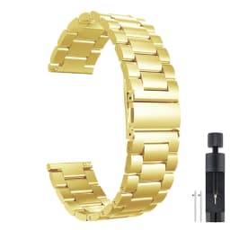 20mm 22mm Stainless Steel Strap for Samsung Galaxy Watch 7 6 5 4 5Pro 40/44mm 6 Classic 43mm 47mm Metal Band for Huawei GT6 4Pro