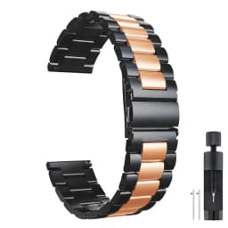 20mm 22mm Stainless Steel Strap for Samsung Galaxy Watch 7 6 5 4 5Pro 40/44mm 6 Classic 43mm 47mm Metal Band for Huawei GT6 4Pro