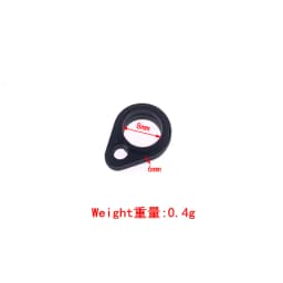 10Pcs Universal Anti-Lost Toothbrush Pen Necklace Lanyards Ring Portable Anti-drop Silicone Ring Lanyard Holder Soft Hoop
