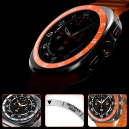 Metal Bezel Ring Case for Samsung Galaxy Watch 7 Ultra Bezel Styling Frame Case for Galaxy Watch Ultra 47mm Cover Accessories