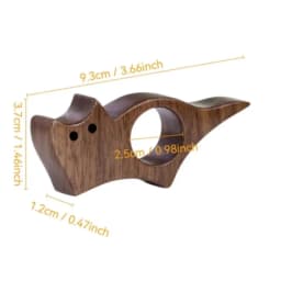 Hot Wooden Thumb Bookmark One Hand Reading Thumb Book Support Book Page Holder For Office Book Lovers Fast DIY Reading Aid Tools