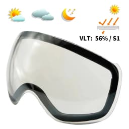 VECTOR OTG Ski Snowboard Goggles Women Men Skiing Eyewear UV 400 Snow Protection Glasses Adult Double Spherical Mirror Magnetic