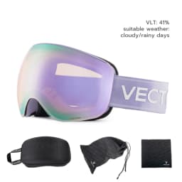 VECTOR OTG Ski Snowboard Goggles Women Men Skiing Eyewear UV 400 Snow Protection Glasses Adult Double Spherical Mirror Magnetic