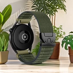 18/20/22mm Quick Release Nylon Loop for Samsung Watch 7 Band Parachute buckle Elastic Strap for Garmin Watch/Huawei GT Watch