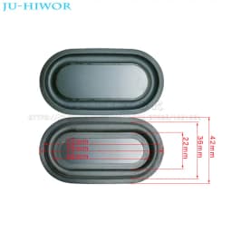 Bass Passive Circle And Ellipse Diaphragm Low-frequency Radiator Subwoofer Speaker DIY Repair Parts Accessories For BT Audio