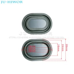 Bass Passive Circle And Ellipse Diaphragm Low-frequency Radiator Subwoofer Speaker DIY Repair Parts Accessories For BT Audio