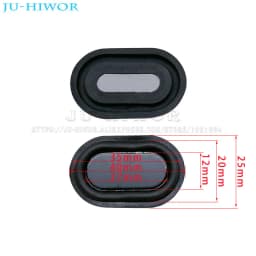 Bass Passive Circle And Ellipse Diaphragm Low-frequency Radiator Subwoofer Speaker DIY Repair Parts Accessories For BT Audio