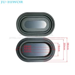 Bass Passive Circle And Ellipse Diaphragm Low-frequency Radiator Subwoofer Speaker DIY Repair Parts Accessories For BT Audio