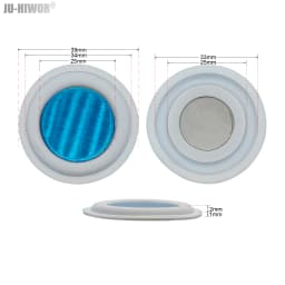 Bass Passive Circle And Ellipse Diaphragm Low-frequency Radiator Subwoofer Speaker DIY Repair Parts Accessories For BT Audio