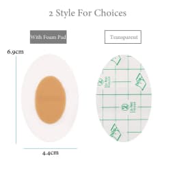10-50pcs Transparent Waterproof Foot Anti-Wear Sticker Wound Adhesive Plaster Band-Aid Home Travel Outdoor Camp Emergency Kits