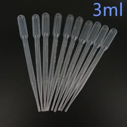 Plastic Pasteur Pipet 0.2ml/0.5ml/1ml/2ml/3ml/5ml/10ml Disposable Plastic DropperTransfer Pipette Professional Refillable Tool