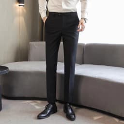 2026 Men Blue Suit Pants,  Formal Slim Dress Trousers, Red Green Black White Pantalones Hombre, Asian Size Man Slacks,M-5XL 6XL
