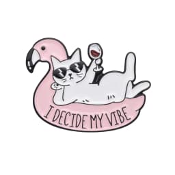 Cats Club Enamel Pin Cat Planet Moon Cafe Paw Badge Custom Kitten Brooches Lapel Pin Jeans Shirt Bag Cute Animal Jewelry Gift