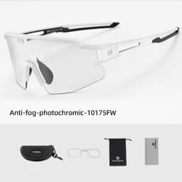 ROCKBROS Photochromic Cycling Glasses Polarized Built-in Myopia Frame Sports Sunglasses Men Women Glasses Cycling Eyewear Goggle