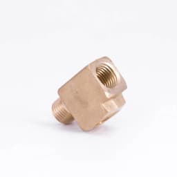 1/8" 1/4" 3/8" 1/2" NPT Female Female Male Tee 3 Ways Block Splitter Brass Pipe Fitting Coupler Connector Water Gas Fuel