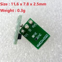 5 PCS 3.3-6V to 3V 3.3V DC-DC Converter Step-Down Power Supply Buck LDO Module Voltage Regulator Board