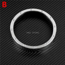 Motorcycle Black Speedometer Trim Bezel Cover Billet CNC Cut For Harley Sportster 883 1200 XL XR Iron Dyna Stree Bob Low Rider