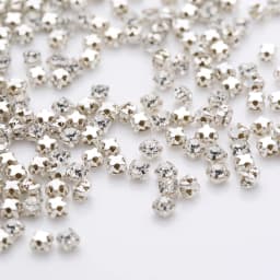 Sell At Loss RESEN Top Quality 3-10mm Sliver Claw Sew On Rhinestones Clear Crystal Color Sliver Base Sewing Stone DIY Decoration