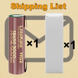 1-24pcs LiitoKala HG2 18650 3000mAh battery 3.6V discharge 20A dedicated High power discharge +DIY Nicke